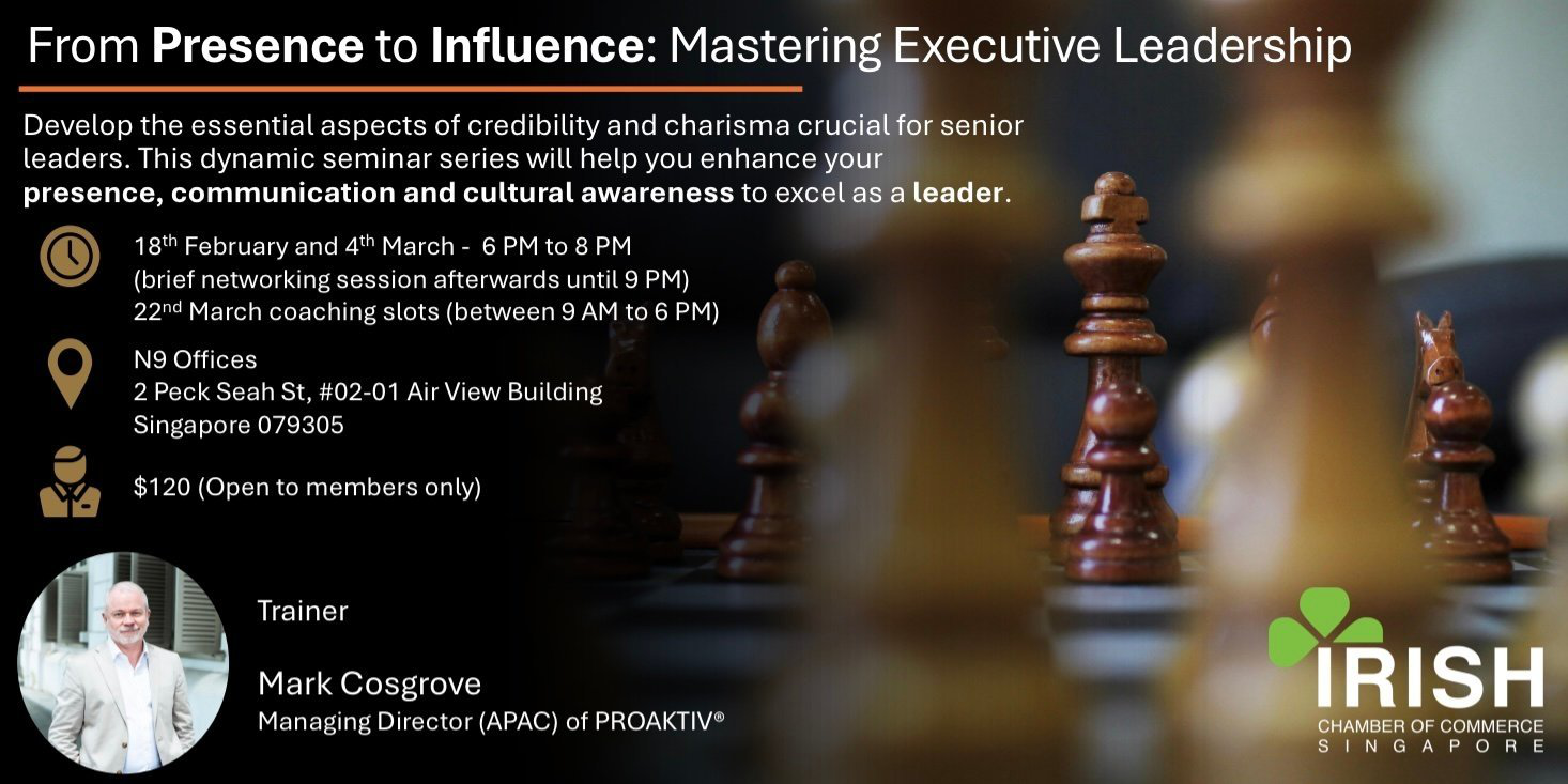 thumbnails SOLD OUT: From Presence to Influence: Mastering Executive Leadership