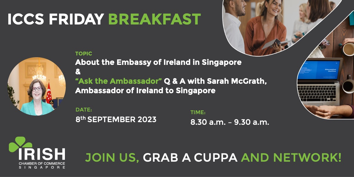 thumbnails September's Friday Breakfast with the Embassy of Ireland