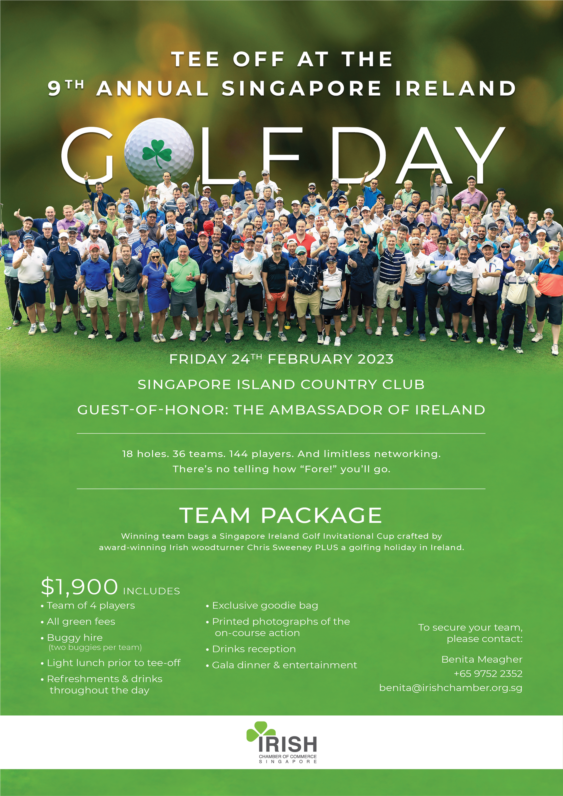 thumbnails Tee off at the 9th Annual Singapore Ireland Golf Day - 24th February 2023