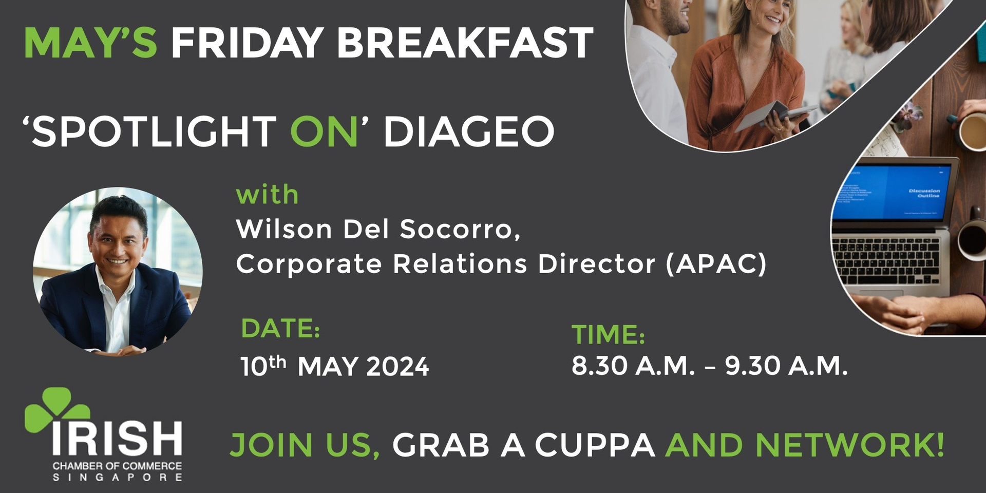 thumbnails May's Friday Breakfast with Diageo - 10th May