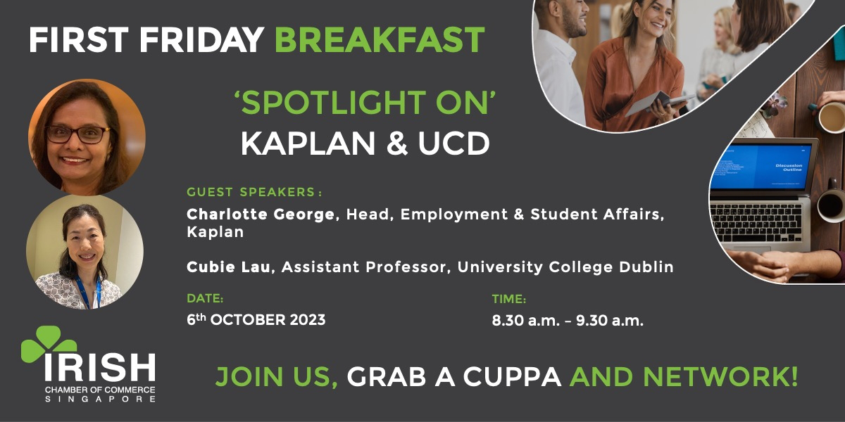 thumbnails October's First Friday Breakfast with Kaplan and UCD