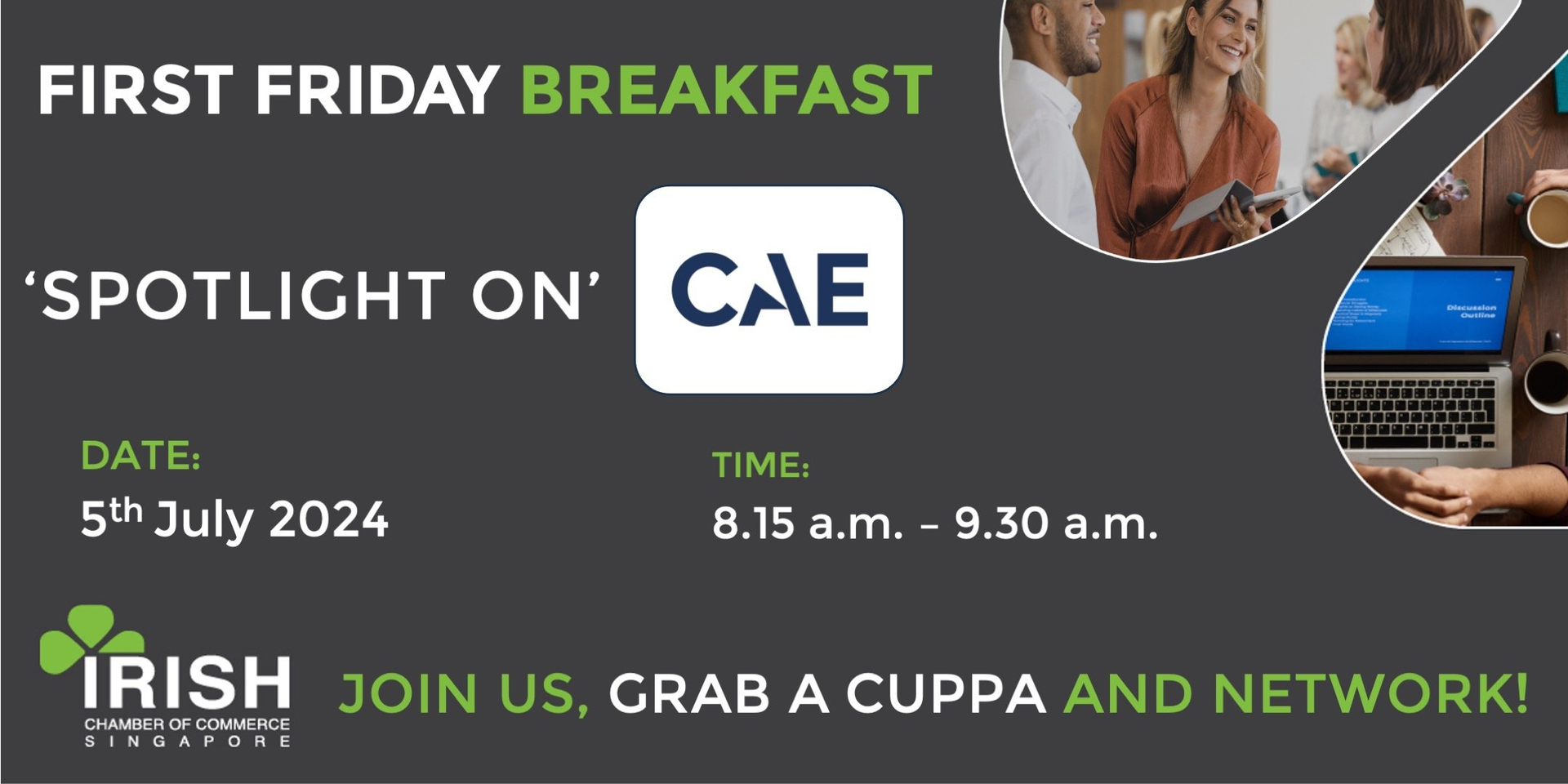 thumbnails <Sold out> July's First Friday Breakfast with CAE Parc Aviation - 5th July